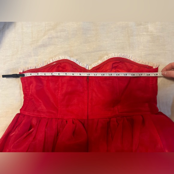 Red Corset Dress Selkie XXL *Rare* - Picture 4 of 16